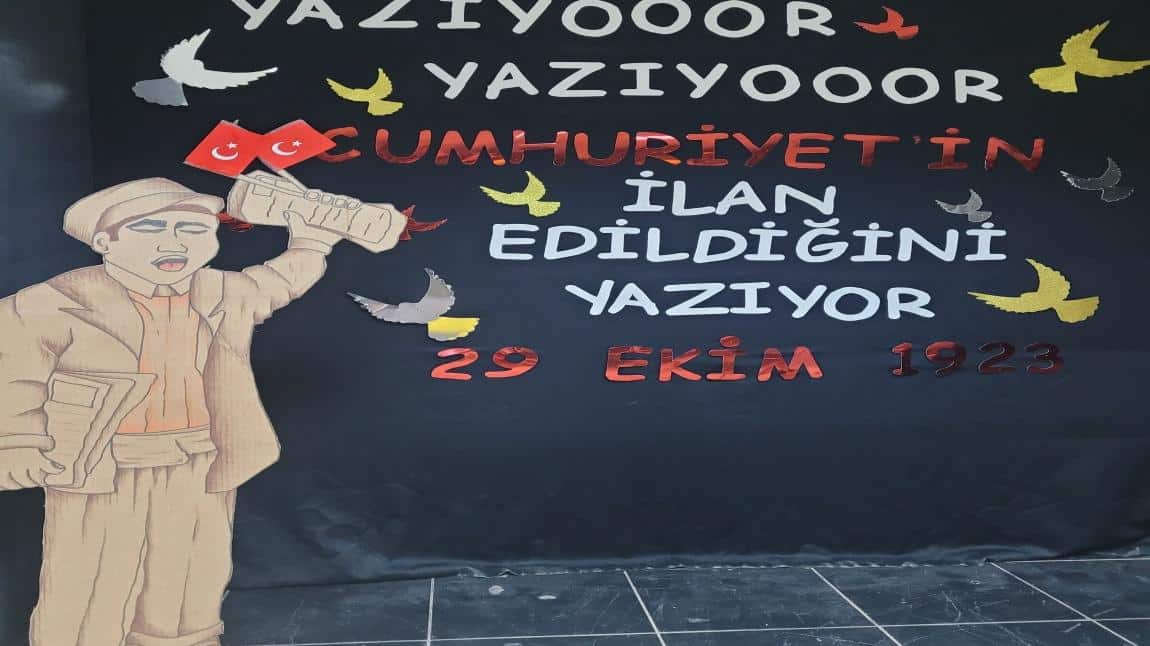 29 EKiM CUMHURİYET BAYRAMININ 101. YIL DÖNÜMÜ COŞKUYLA KUTLANDI.